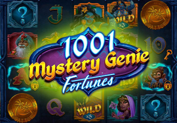 Игровой автомат 1001 Mystery Genie Fortunes в Zooma Casino